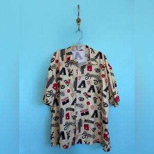 Arizona Diamondbacks Button-Up All-Over Print Shirt